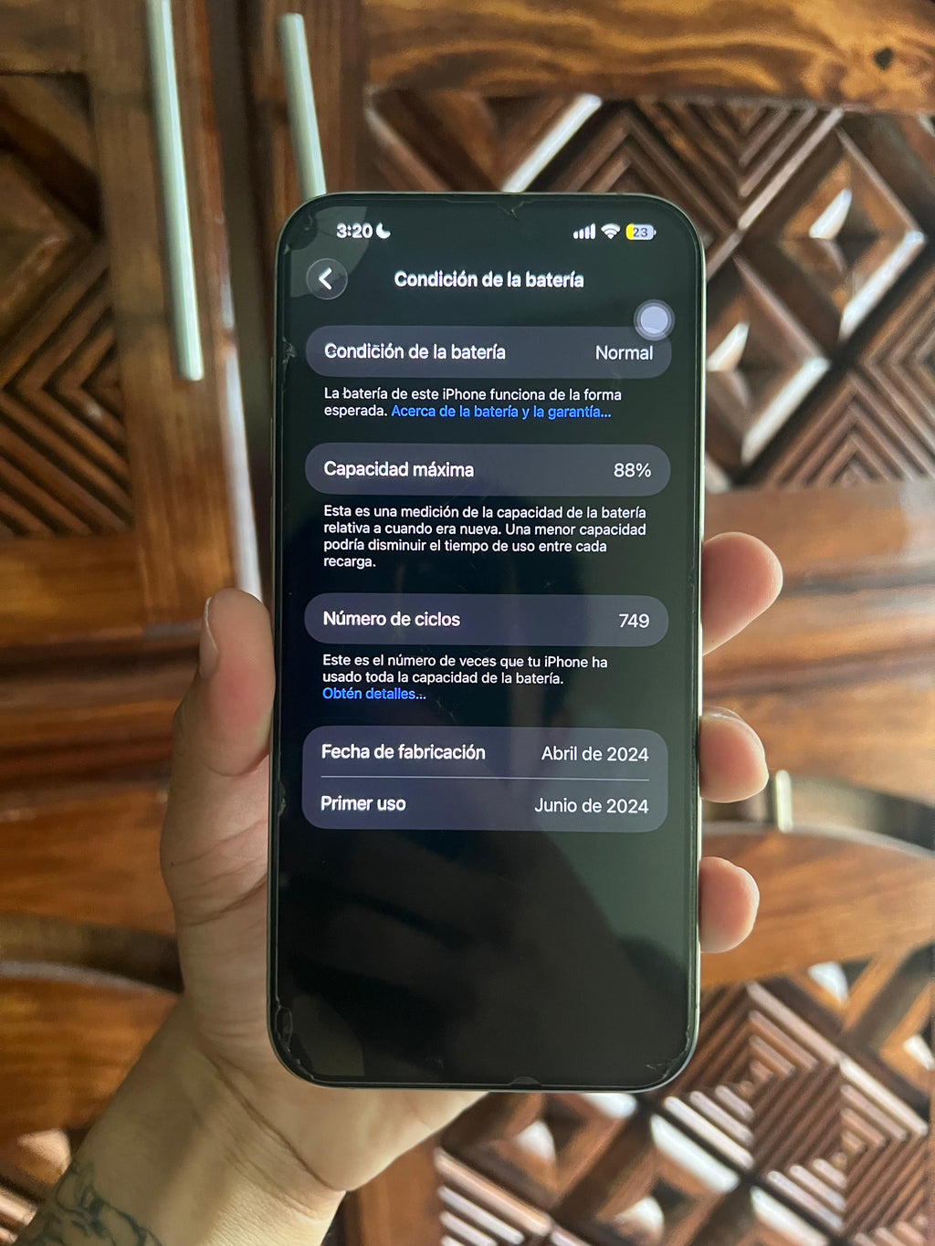 iPhone 15 Pro Max de 256 gb Impecable