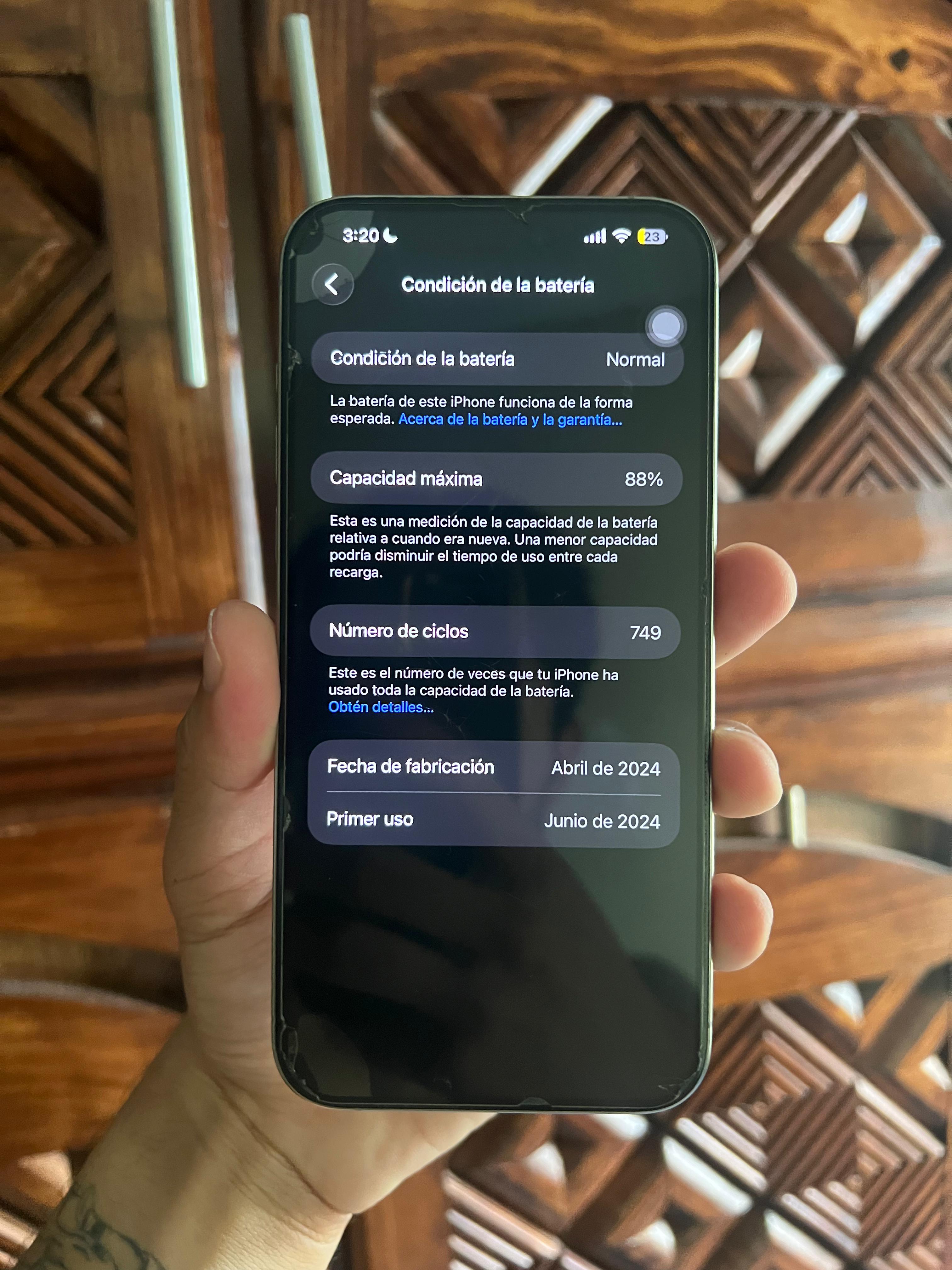 iPhone 15 Pro Max de 256 gb Impecable
